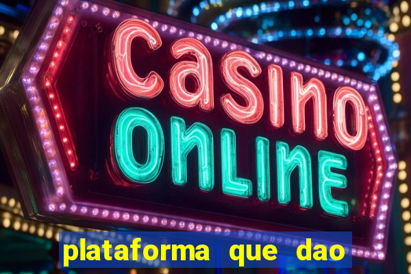 plataforma que dao bonus no cadastro